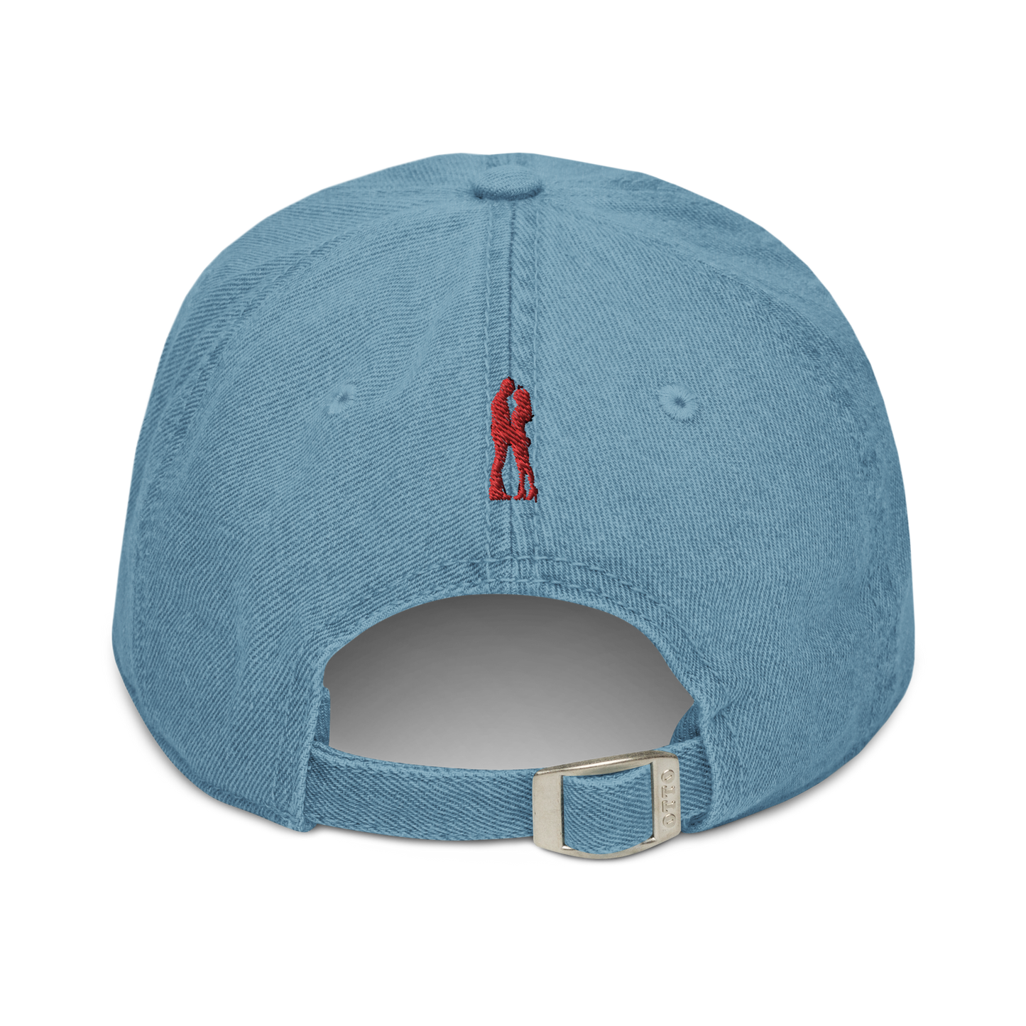 Metal Logo Denim Hat