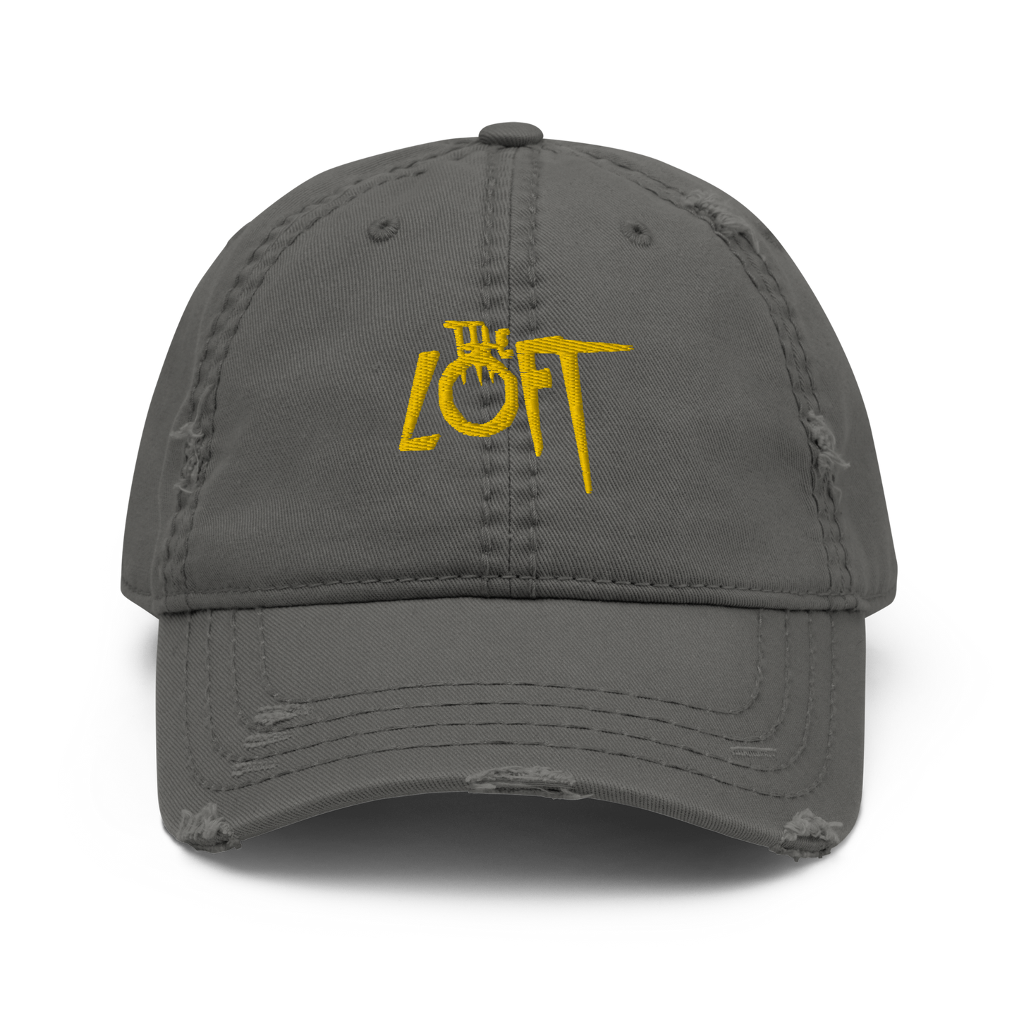 The LOFT Neon Logo Distressed Dad Hat