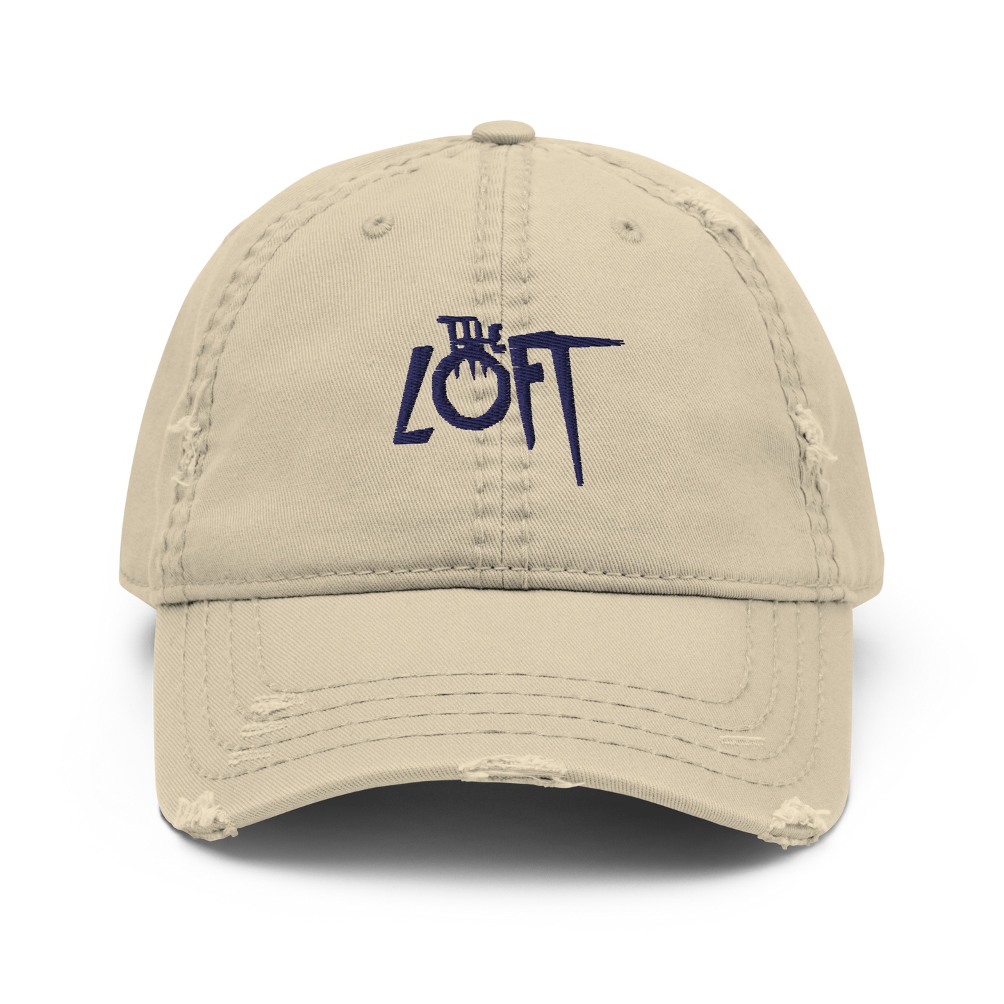 The LOFT Neon Logo Distressed Dad Hat