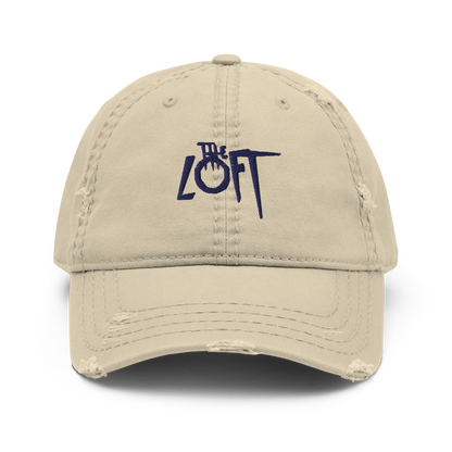 The LOFT Neon Logo Distressed Dad Hat