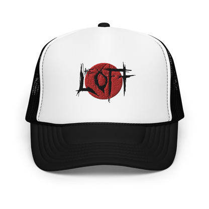 The LOFT Metal Logo Foam Trucker