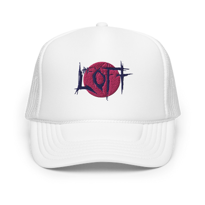 The LOFT Metal Logo Foam Trucker