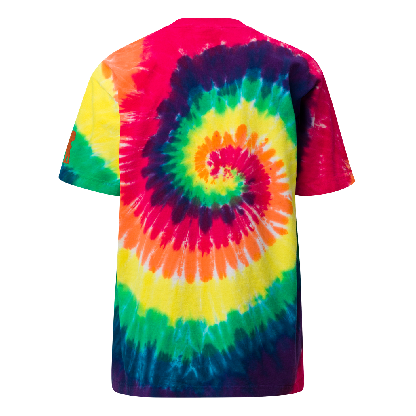 Oversized Tie-Dye Classic Logo Tee