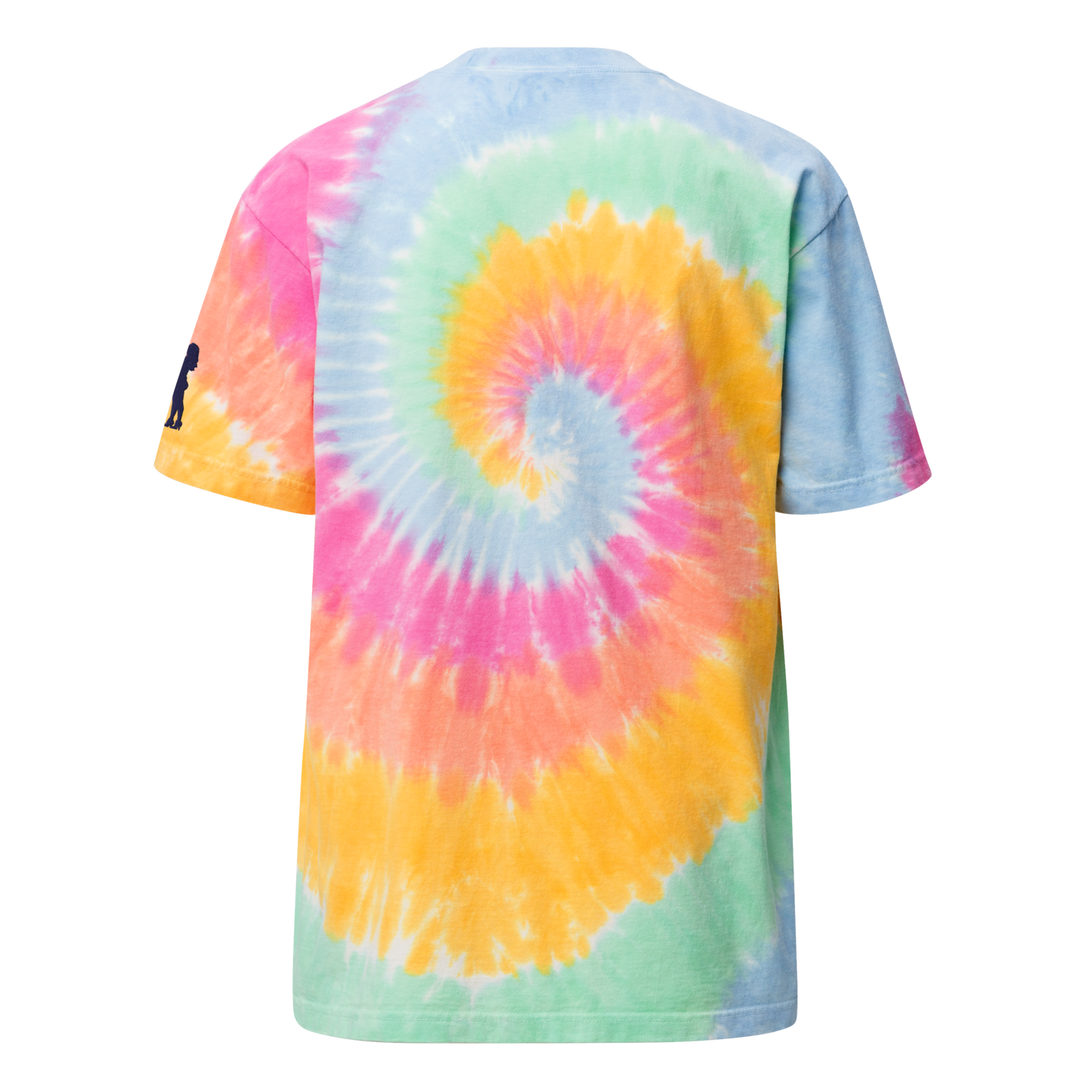 Oversized Tie-Dye Classic Logo Tee