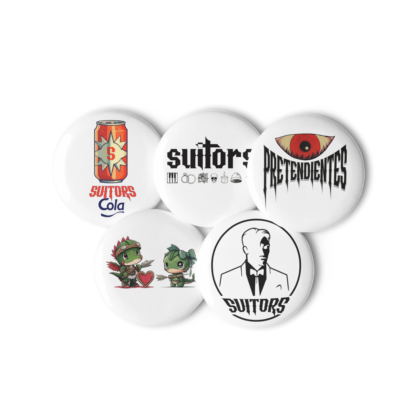 SUITORS Pin Collection No. 2