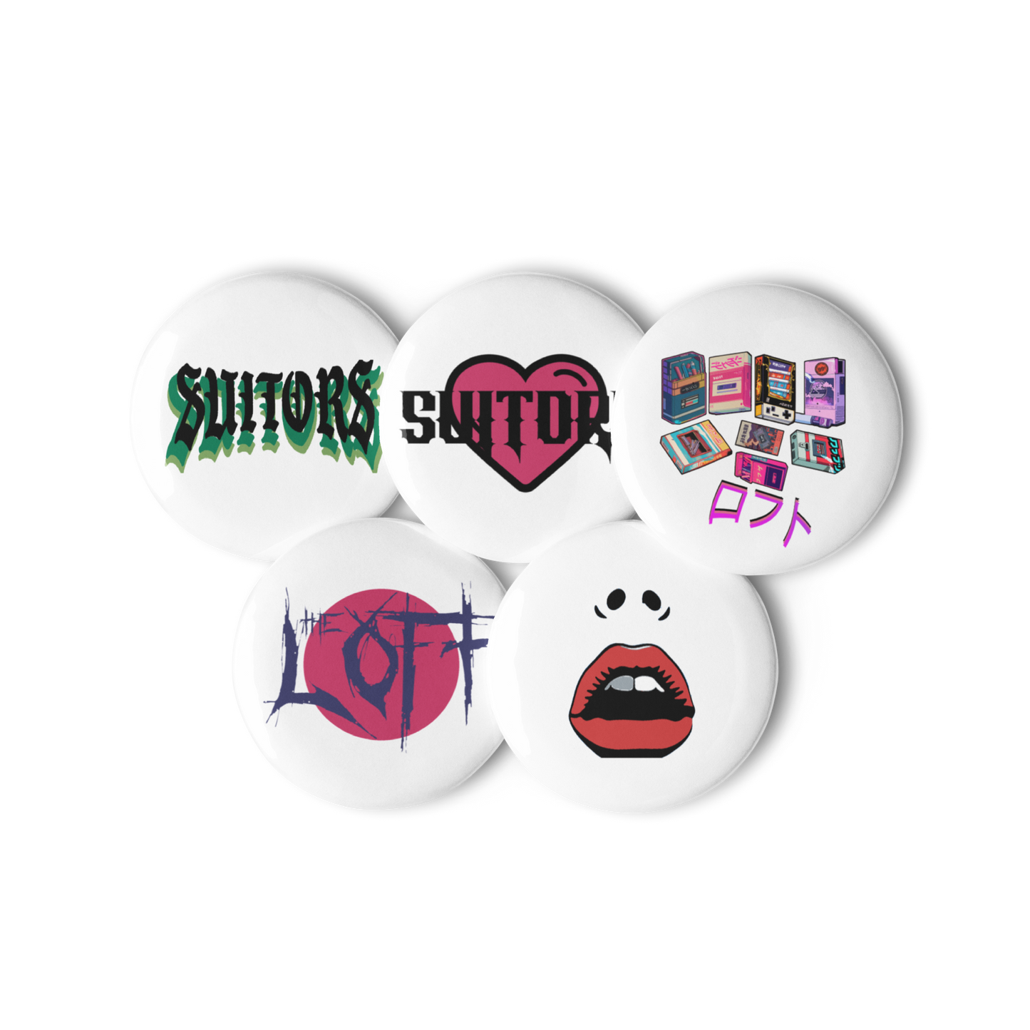 SUITORS Pin Collection No. 3