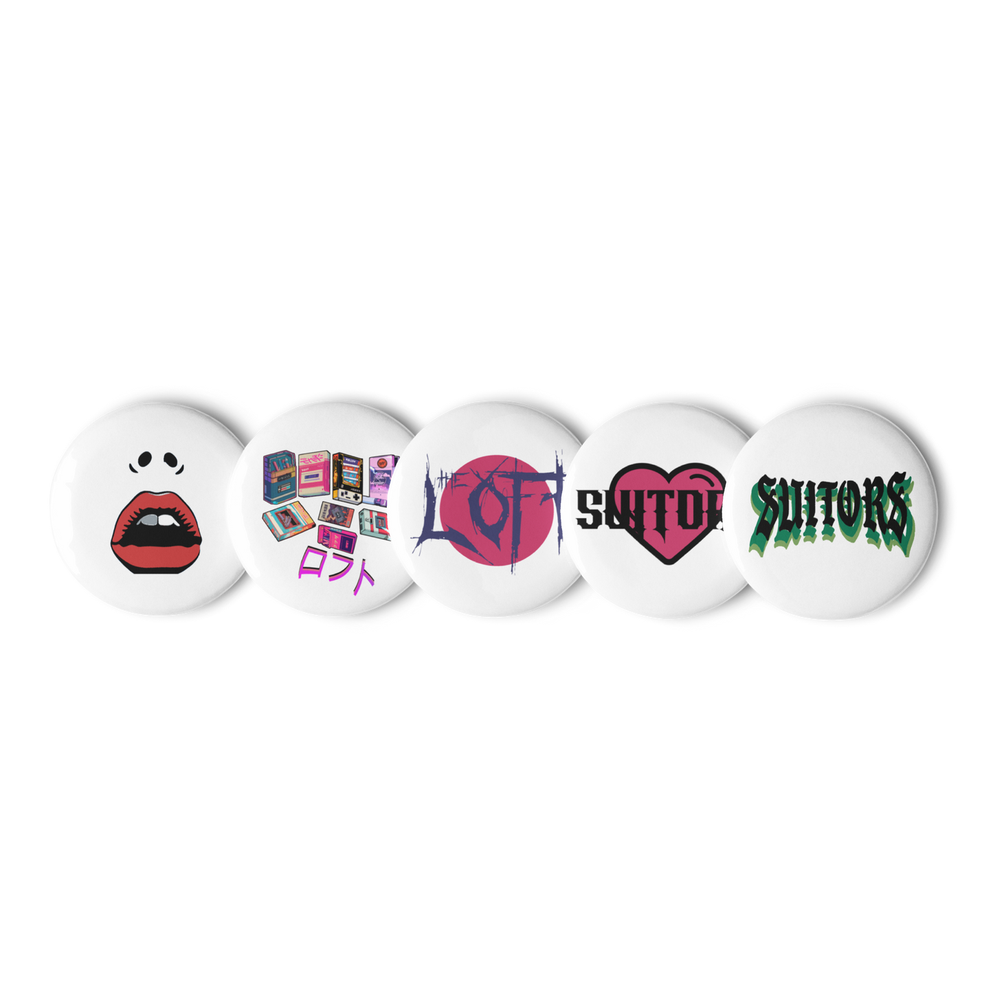 SUITORS Pin Collection No. 3