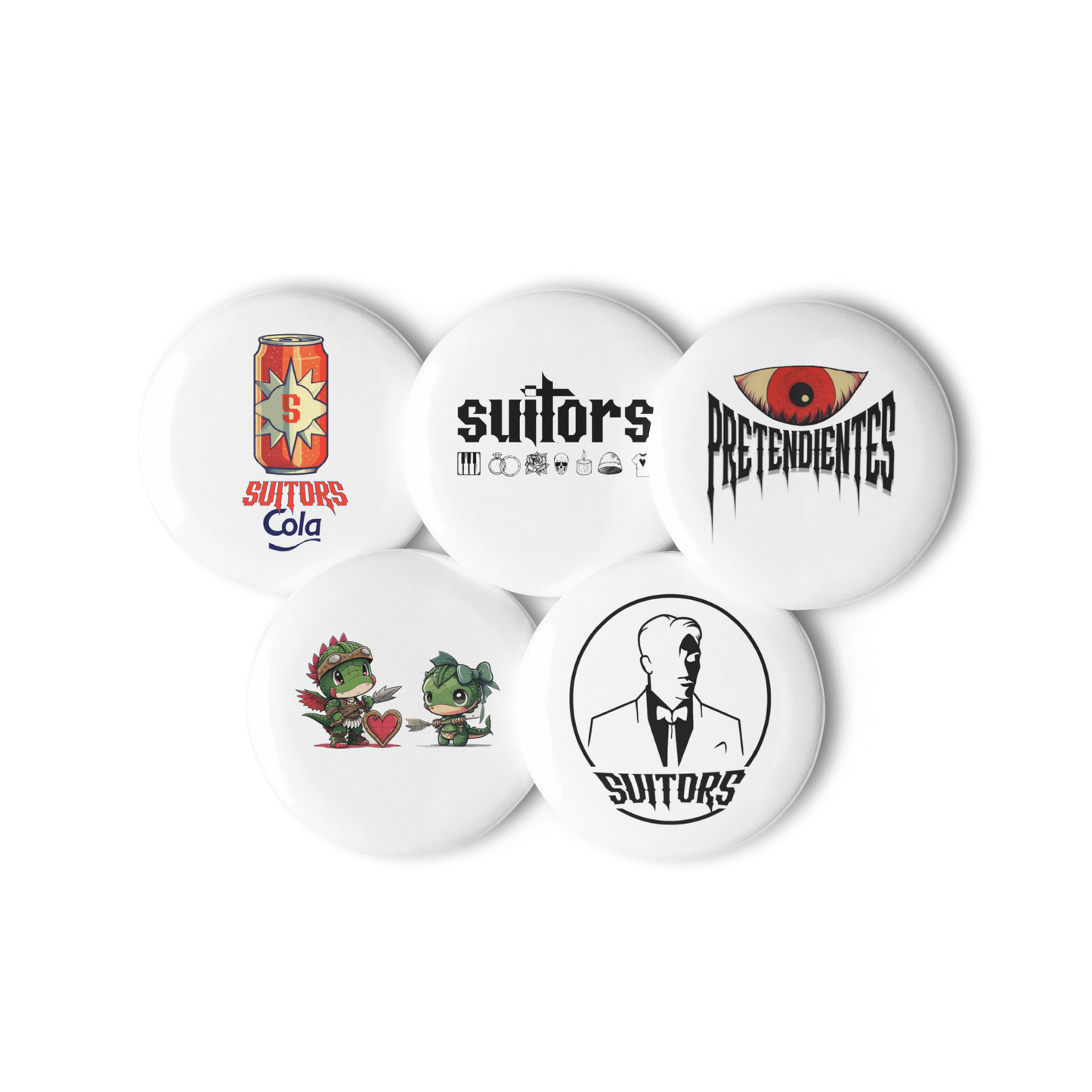 SUITORS Pin Collection No. 2