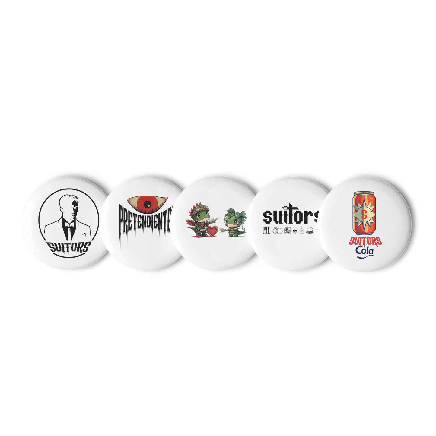 SUITORS Pin Collection No. 2