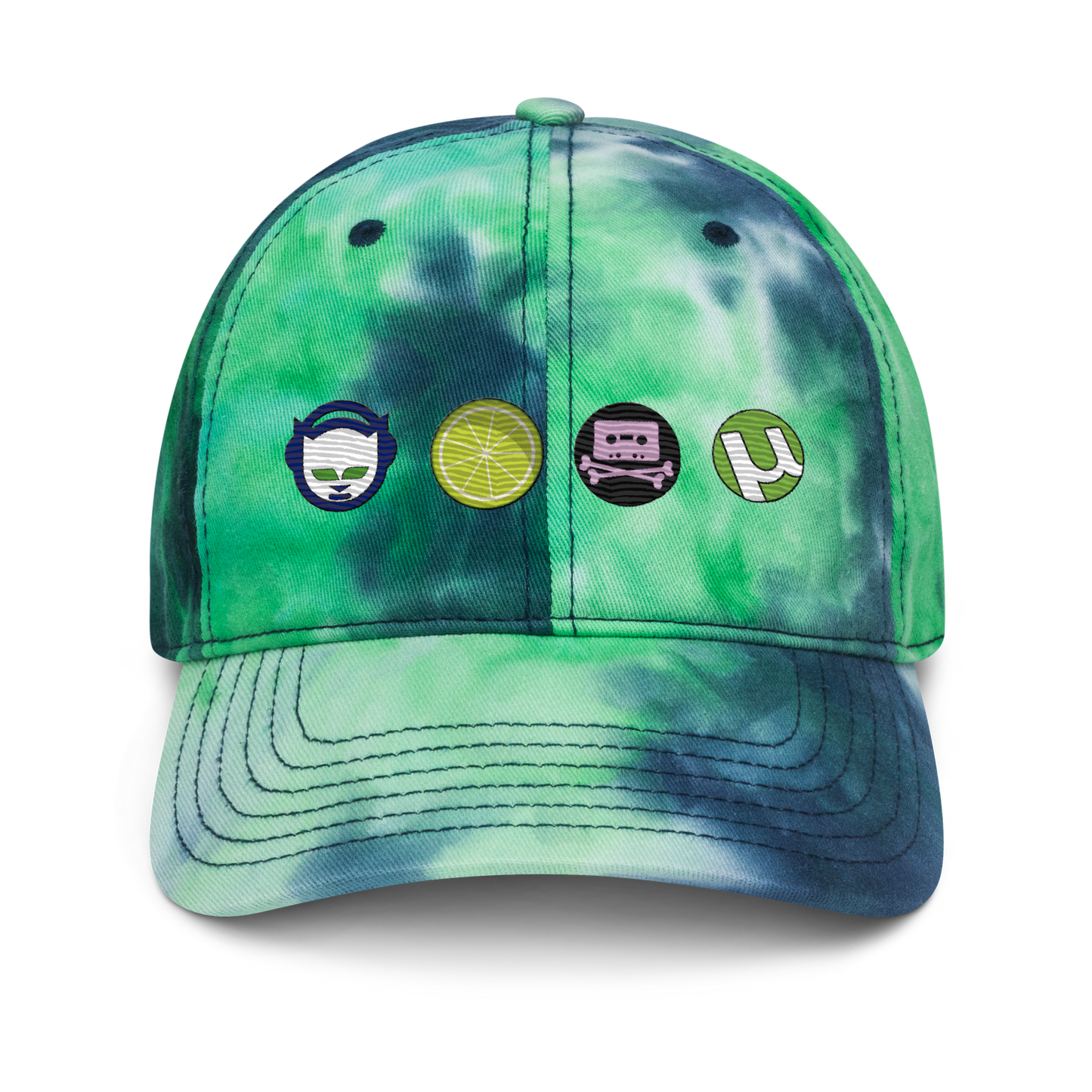 ONLINE PIRACY Tie Dye Hat