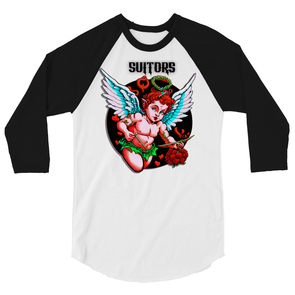 Cupid's Rose Baseball Tee