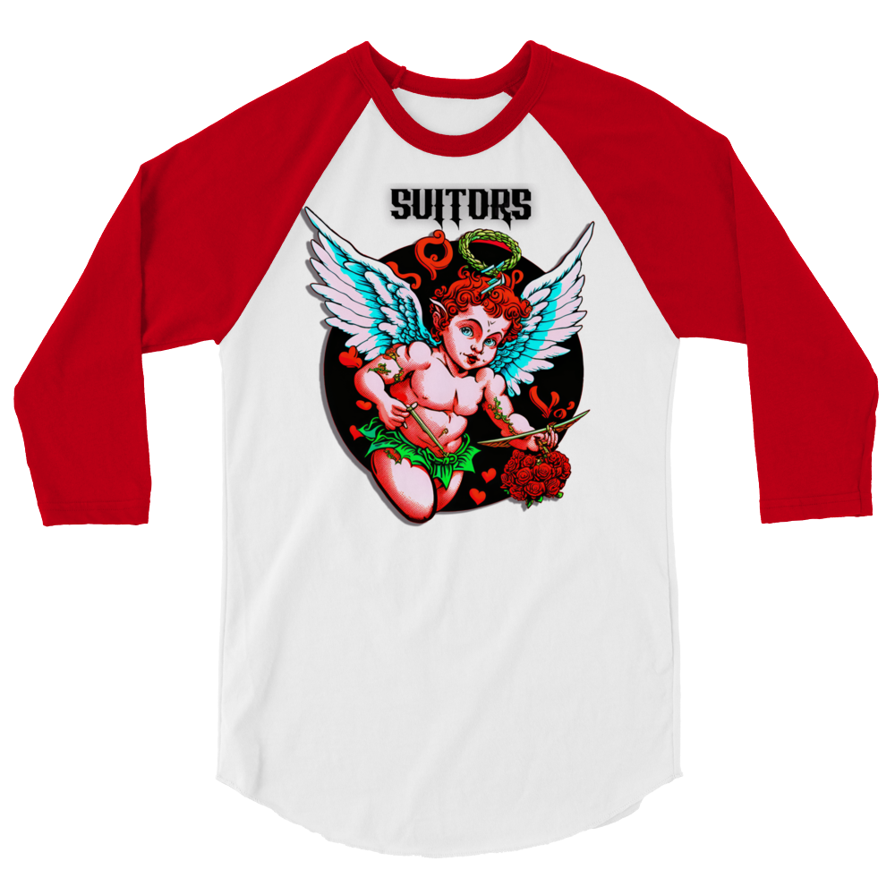 Cupid's Rose Baseball Tee