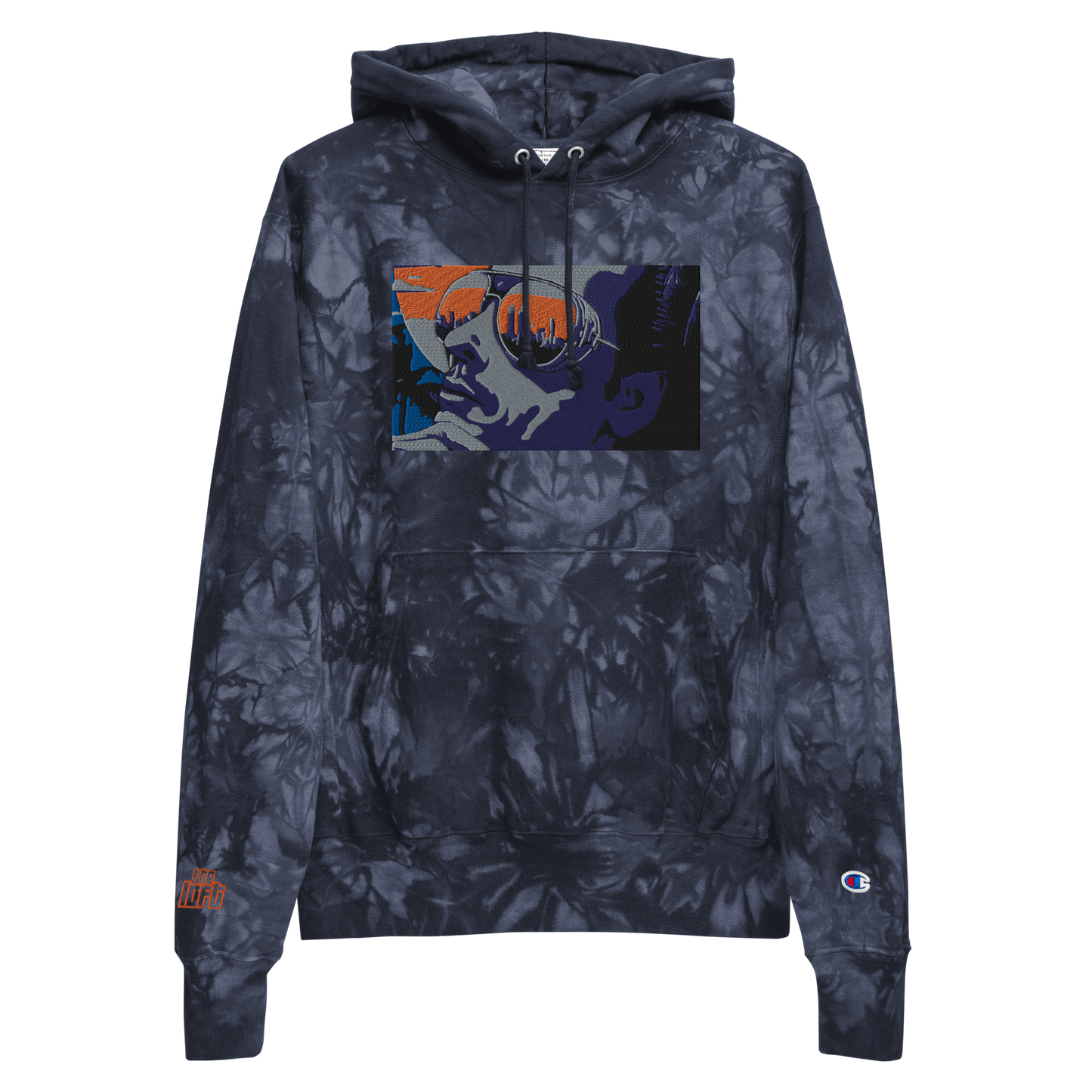 The LOFT - INFATUATION - Lonely Boy Champion Tie-Dye Hoodie