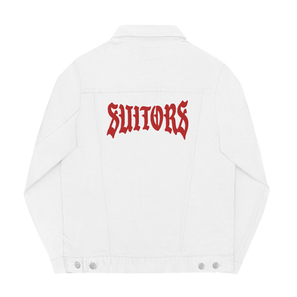 METAL BARRIO White Denim Jacket