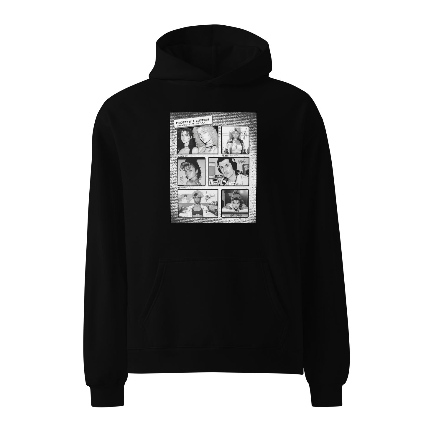 Cigarettes & Cassettes Oversized Hoodie