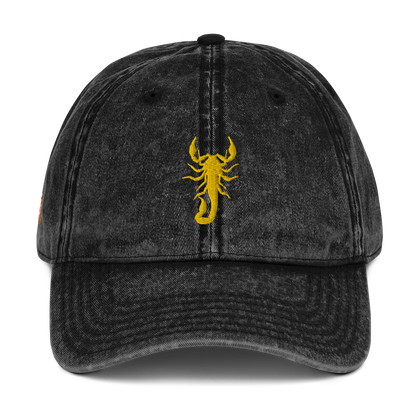 The LOFT - SCORPION Vintage Cotton Twill Cap