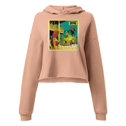 SUMMER LOVE Crop Hoodie